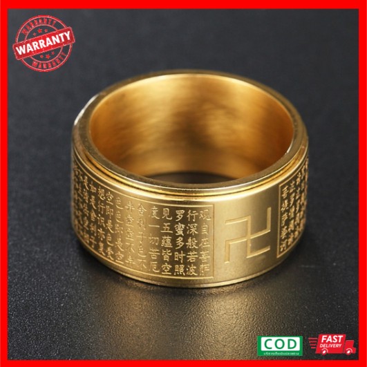 แหวนหัวใจพระสูตร แหวนหมุนได้ แหวนบทสวดพุทธ แหวนทิเบต kalenแหวนหฤทัยสูตร ring แหวนหทัยสูตร top1 แหวนหทัยสูตรของแท้ แหวนสแตนเลส แหวนคู่ แหวนนำโชคลาภ แหวนแฟชั่น แหวน stainless steel แหวนมงคล แหวนพระสูตร แหวนหฤทัยสูตร แหวนนำโชค แหวนมงคลโชคลาภ