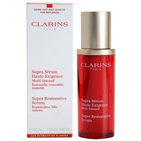 BB BEAUTY SHOP เซรั่มหน้าใส่ เซรั่มบำรุ่งผิว  Clarins Super Restorative Serum 30ml.เซรั่มไฮยา เซรั่มลดสิว เซรั่มริ้วรอย