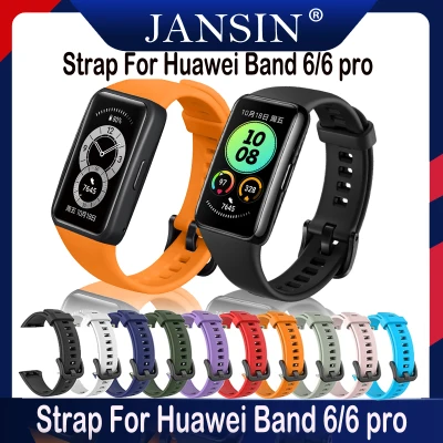Huawei band 6 Smart Watch Band For Huawei band 6 pro Strap For Huawei band 6 pro Wristband Silicone Bracelet Replacement Accessories