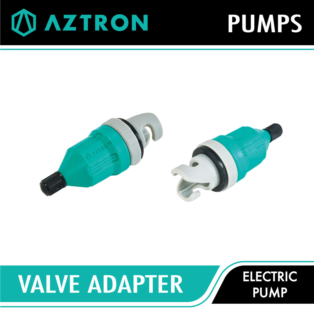 AZTRON VALVE ADAPTER อเดปเตอร์วาล์วสำหรับปั๊มไฟฟ้าสูบลมบอร์ดยืนพาย สำหรับผู้เล่นบอร์ดยืนพาย พายบอร์ด ซัพบอร์ด Sup Board ISUP stand up paddle board กีฬาทางน้ำ Water Sport อุปกรณ์ท่องเที่ยว Outdoor