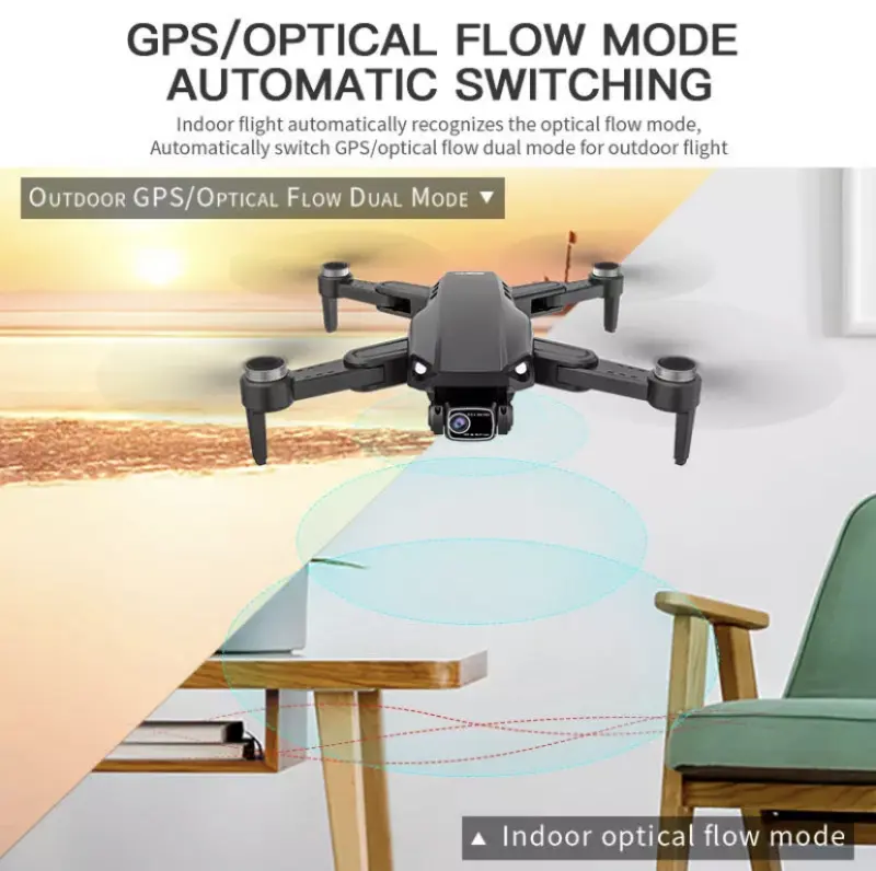 ภาพสินค้าL900 pro 5g กล้อง hd gps 4k drone 120 มุมกว้างกล้อง qpter มอเตอร์ brss time of flight professional drone จากร้าน anny@ky family  บน Lazada ภาพที่ 7