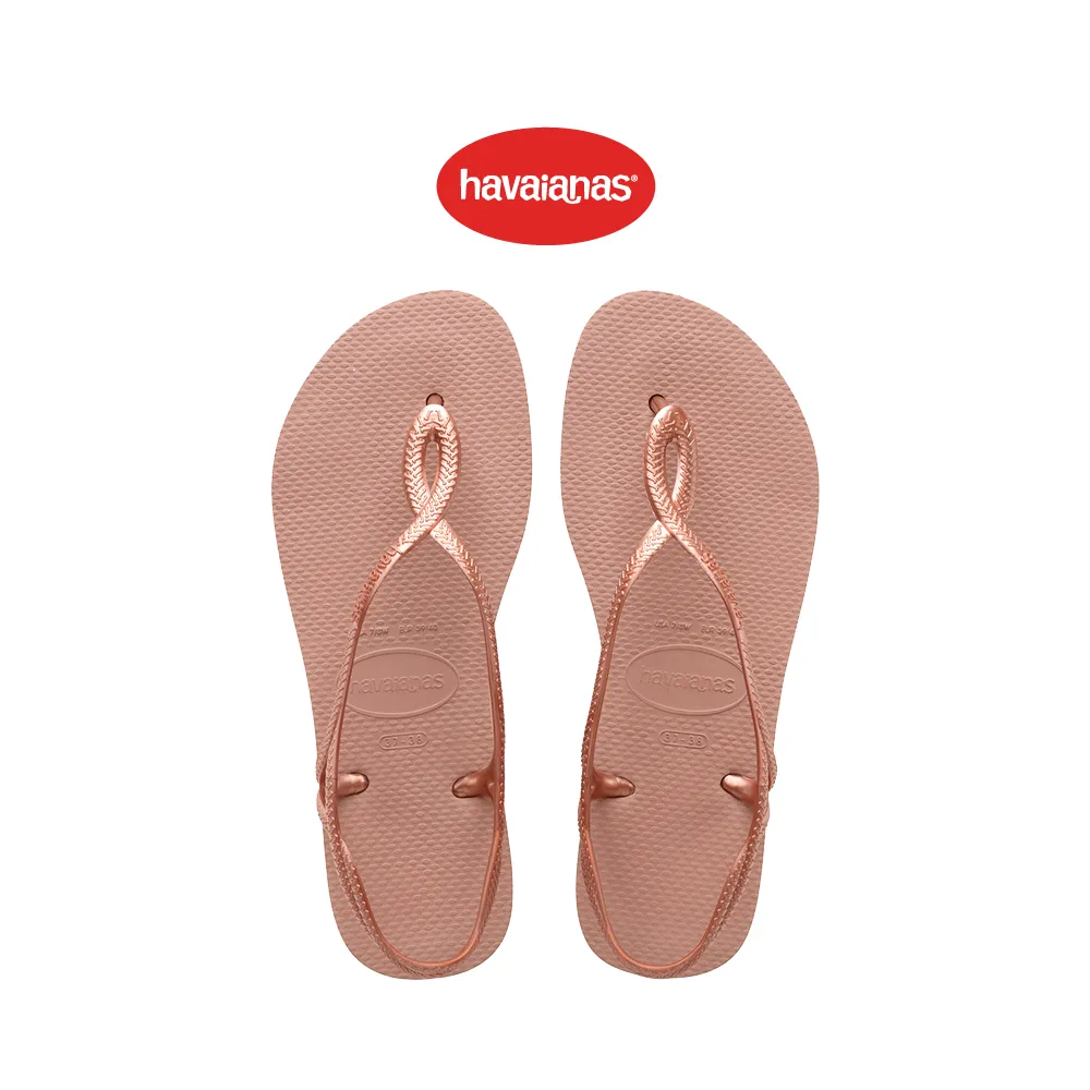 HAVAIANAS รองเท้าแตะผู้หญิง SANDALIAS LUNA FC PR CROCUS ROSE สีชมพู รองเท้าแตะ รองเท้าผู้หญิง รองเท้าแตะผู้หญิง
