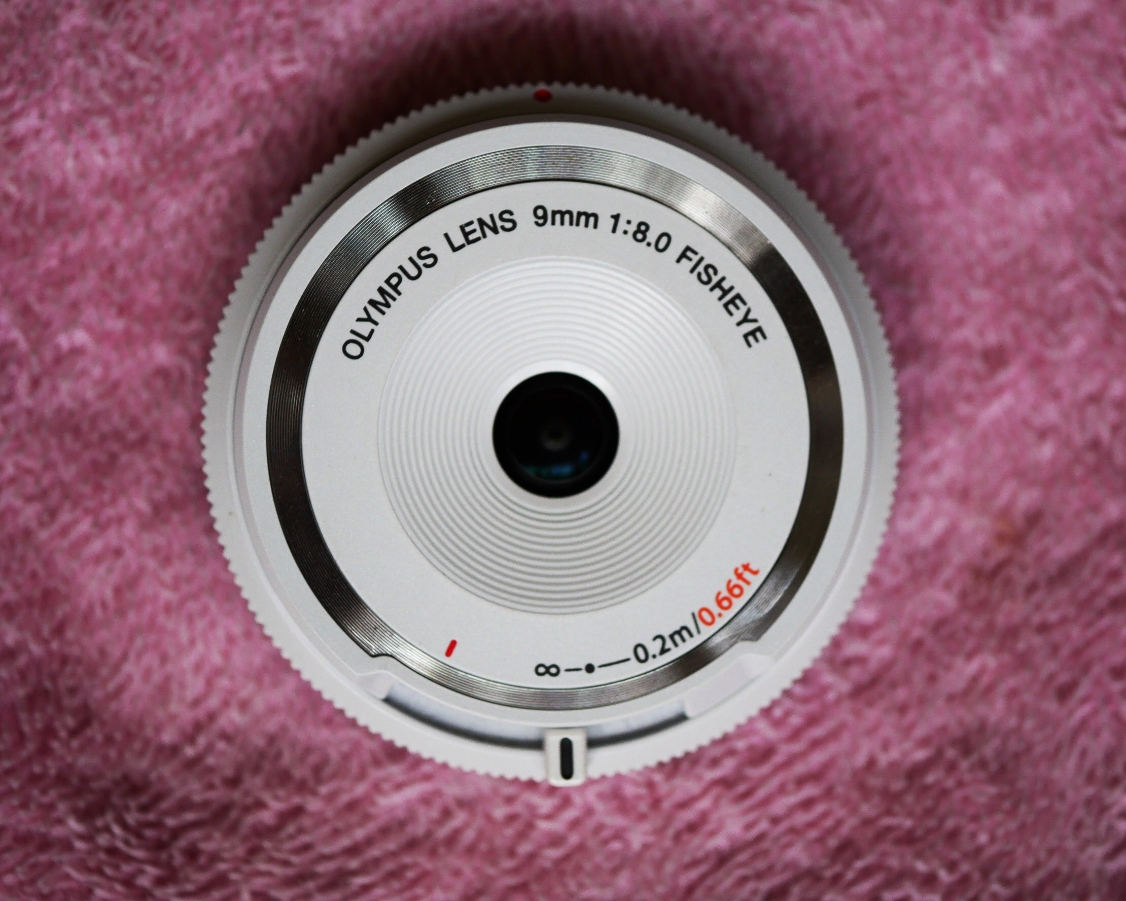 【新品】OLYMPUS BCL-0980 9mm f8.0 ホワイト　白 Buy BCL-0980 9mm F8.0 Body Cap Lens From OM SYSTEM Australia