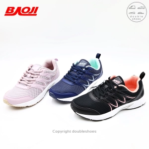 สินค้า BAOJI RUNNING ของแท้ 100% รองเท้าวิ่ง รองเท้าออกกำลังกาย รุ่น BJW574 (ดำ/ กรม/ ม่วง) ไซส์ 37-41