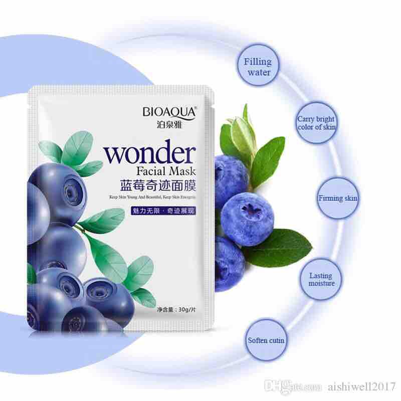 **พิเศษซื้อ 10 แถม1แผ่น ** มาส์กบลูเบอร์รี่ หน้าขาวกระจ่างใส ผิวเนียนนุ่มชุ่มชื้น ราคาสุดคุ้ม *สินค้าขายดี*