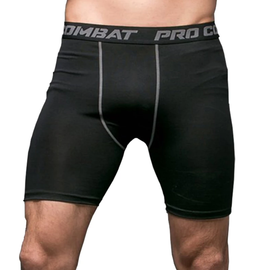 PRO COMBAT กางเกงรัดกล้ามเนื้อ กางเกงออกกำลังกายขาสั้น Compression Shorts