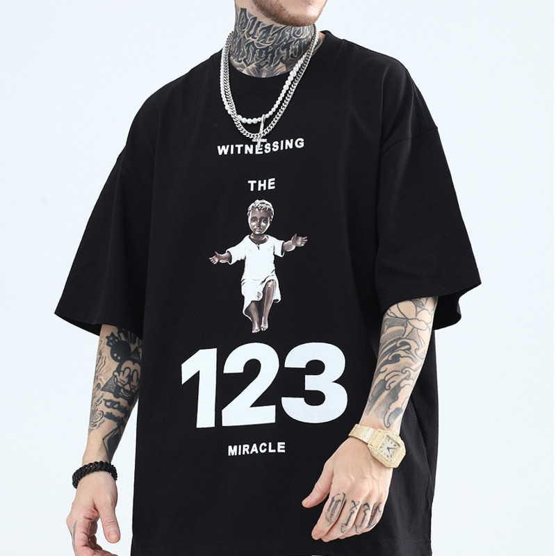 S7XL Men T Shirt Oversized Cotton Casual Short Sleeve Oversize Plus