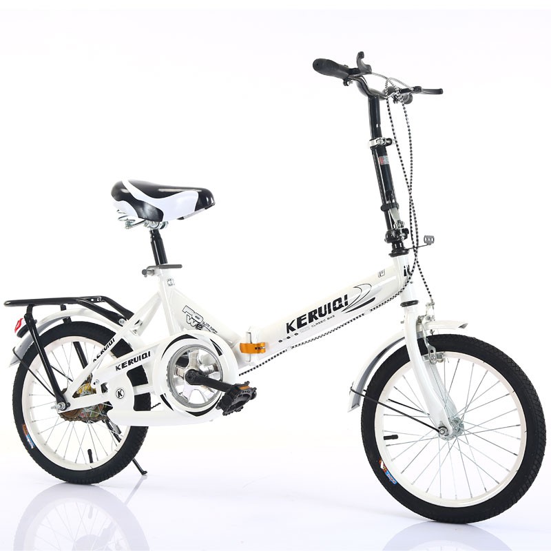 โปรโมชั่น รถจักรยานเด็กพับได้ชายใหญ่ชายและหญิงเด็กหญิงเจ้าหญิงนักเรียนประถม 20 นิ้ว 10 ปี ราคาถูก จักรยาน จักรยานเด็กพับได้ จักรยานไฟฟ้า จักรยานพับได้