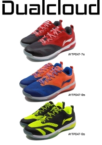 ภาพหน้าปกสินค้าLI-NING รองเท้าแบดมินตัน รุ่น DUALCLOUD III (AYTP047-7-8-9S) BADMINTON SHOES ที่เกี่ยวข้อง