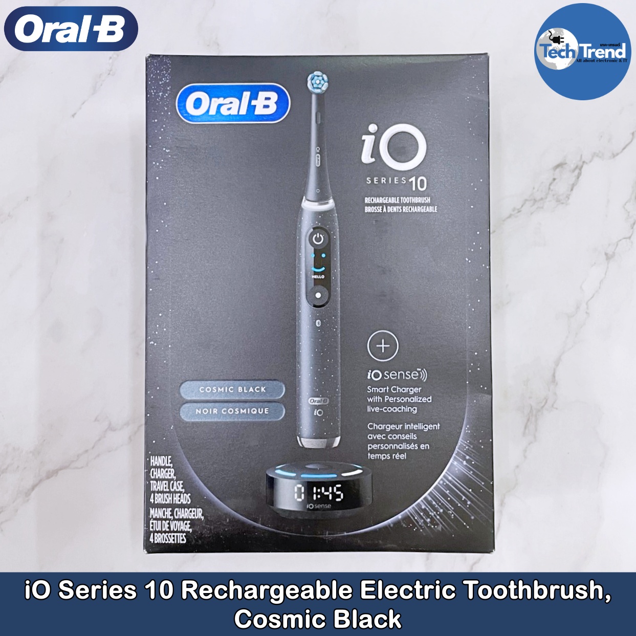 Oral-B) iO Series 10 Rechargeable Electric Toothbrush | Lazada