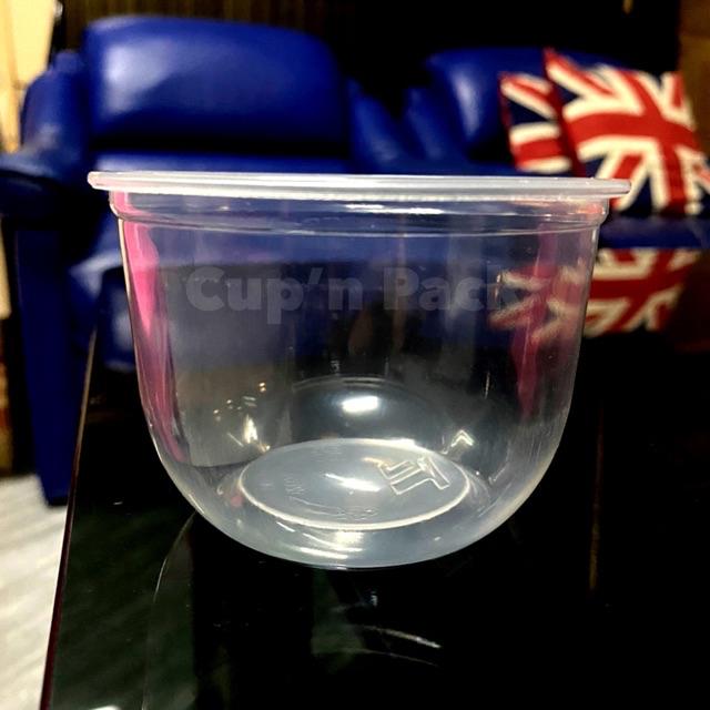 Wow ++ แก้วแคปซูล 12 ออนซ์ ปาก98 mm (มีพร้อมฝา(100ชุด) ราคาถูก ถ้วย ชา แก้ว แชมเปญ ถ้วย เซรามิค แก้ว พลาสติก