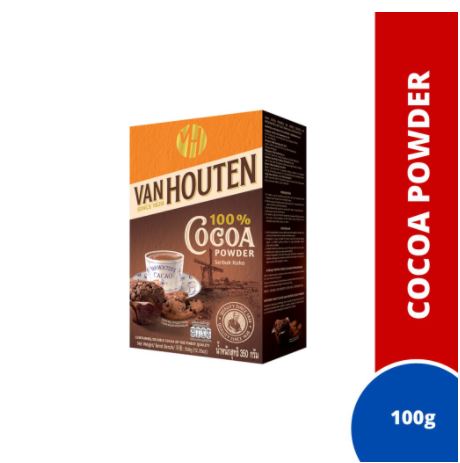 แวน ฮูเต็น โกโก้ผง Van Houten Cocoa Powder 100% koko serbuk vanhouten