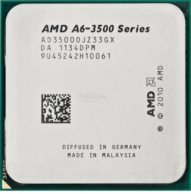 AMD A6 3500 ราคา ถูก ซีพียู (CPU) [FM1] APU A6-3500 2.1Ghz (3คอร์) พร้อมส่ง ส่งเร็ว ฟรี ซิริโครน มีประกันไทย