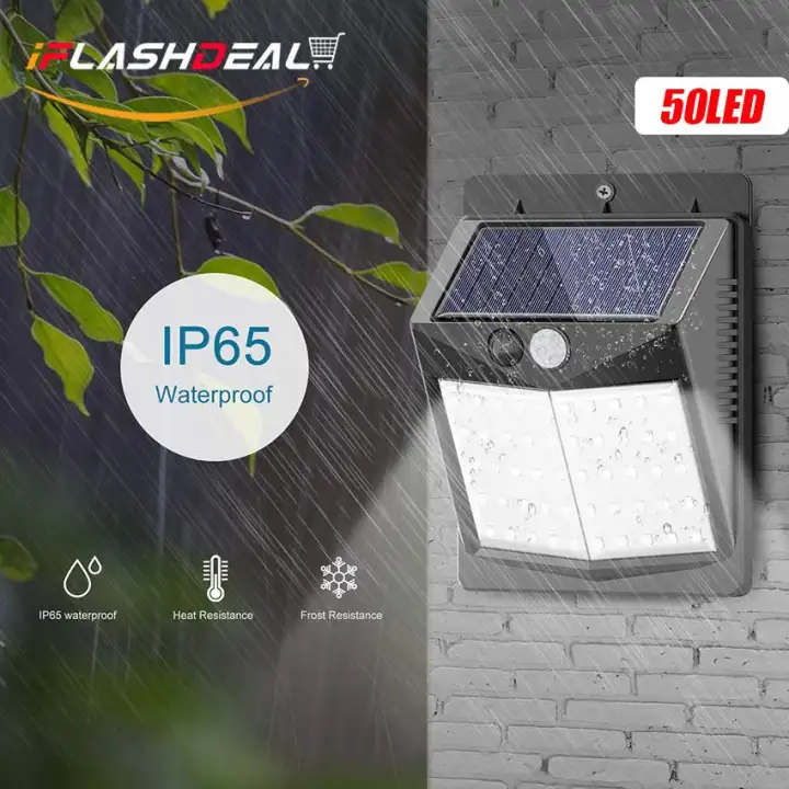 Iflashdeal Solar Lights Outdoor 50 Led Motion Sensor Lamp Iflashdeal Solar Lights Outdoor 50 Led