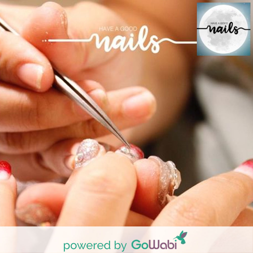 Have a Good Nails (Sathon) - ทาสีเจลมือ (1สี รวมติดสติกเกอร์) + ตัดหนังมือ Gel Color Hands + Manicure (Gel 1 Color include stickers)