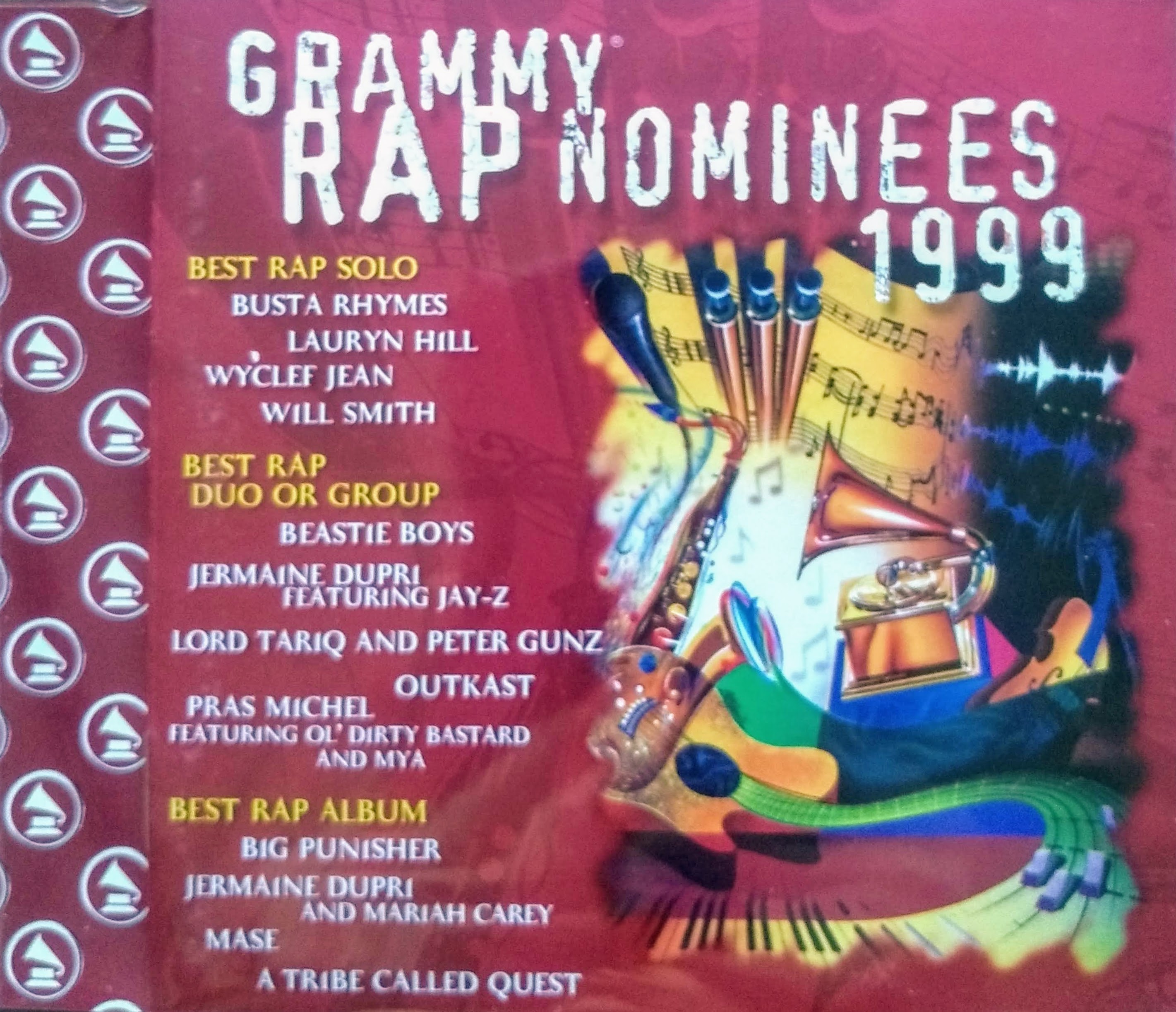 CD V.A. - Grammy RAP Nominees 1999  (No Box)