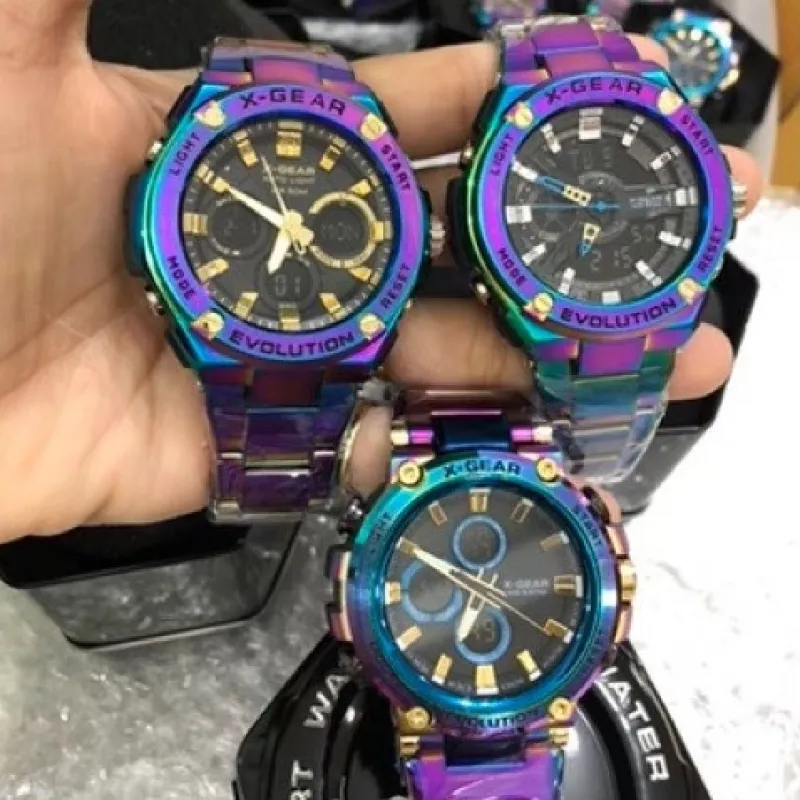 ภาพหน้าปกสินค้าX-GEAR นาฬิกาแท้ รวมสีไทเท กันน้ำ 30M. แถมฟรีกล่องแบรนด์ ฟรีผ้าเช็ด พร้อมเซ็ทเวลา จากร้าน anything.shop บน Lazada