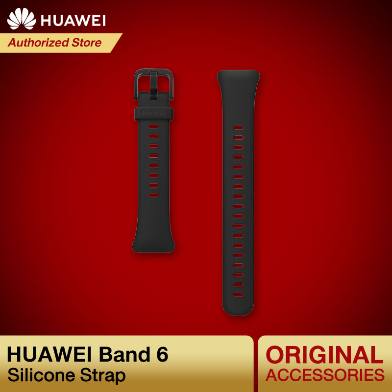 HUAWEI Band 6 Silicone Strap สายซิลิโคนสำหรับ Huawei Band 6 มีให้เลือกก 4 สี