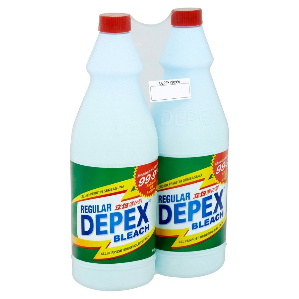 Depex1000 ml x 2 ขวด ผลิตภัณฑ์น้ำยาซักผ้า ไฮเตอรมาเล ฆ่าเชื้อได้