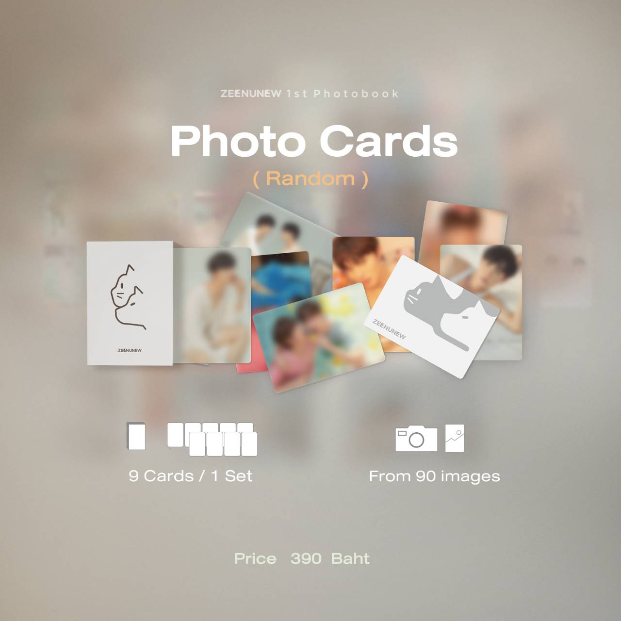 ZeeNuNew 1st Photobook + Photo Cards (random) #ZeeNunew #ZeePruk