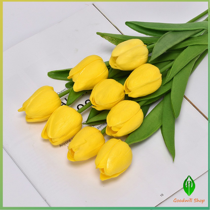 Gw ดอกทิวลิป ???? ดอกไม้ประดิษฐ์ ดอกทิวลิปปลอม Artificial flowerer ...