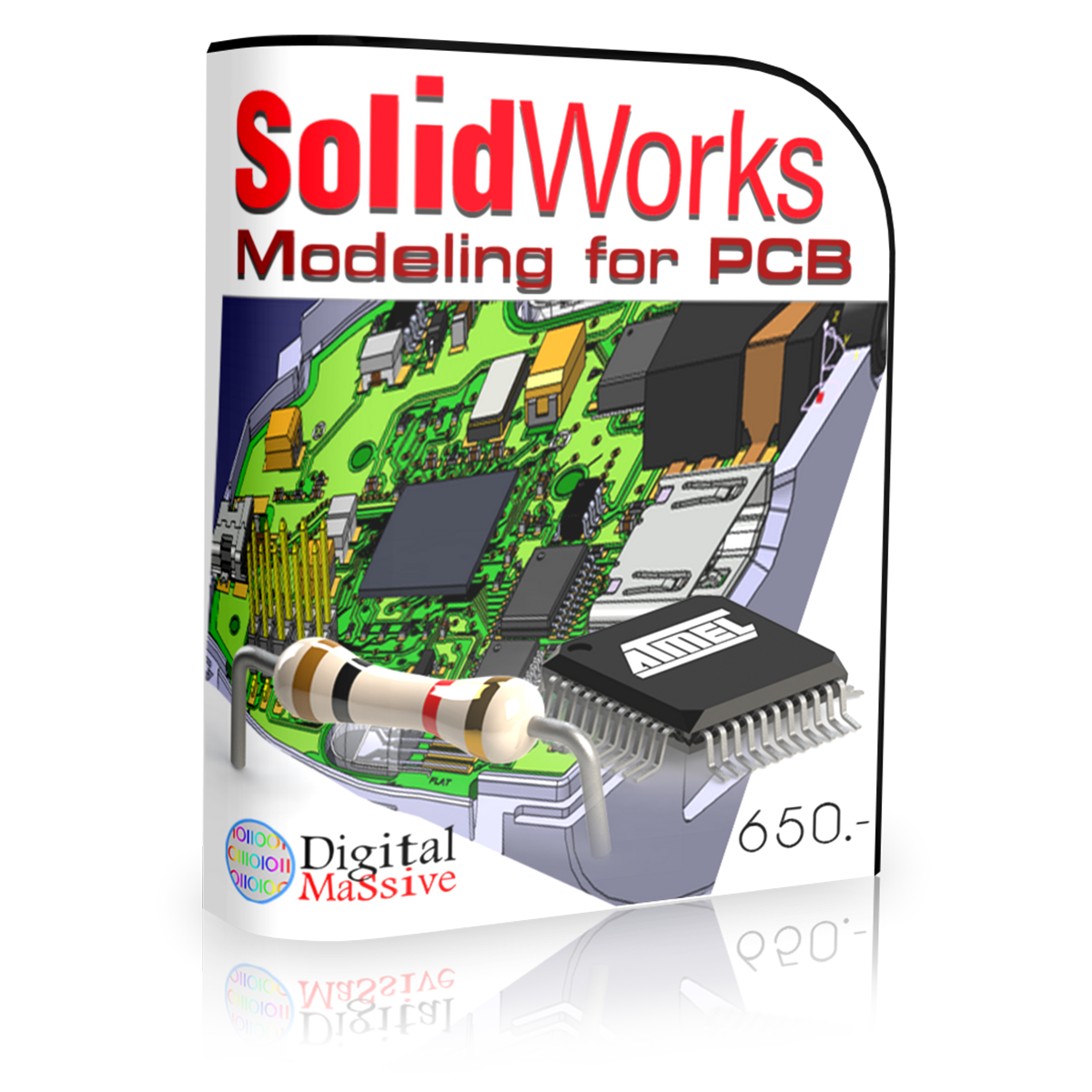 วีดีโอสอน SolidWorks modeling for PCB I - จัดส่งแฟลชไดร์ฟ 32GB