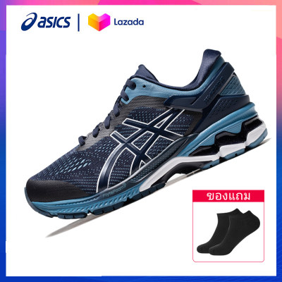 แท้ ASICS GEL-KAYANO 26 samurai K26 รองเท้าวิ่งที่มั่นคง รองเท้ากีฬา/ จัดส่งฟรี