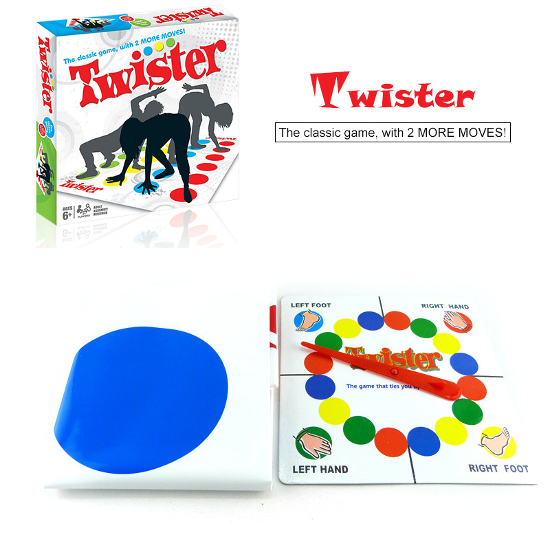 เกม Twister Games เกมจัดท่าทางวางแขนขา ตามสี TWISTER NO.6200