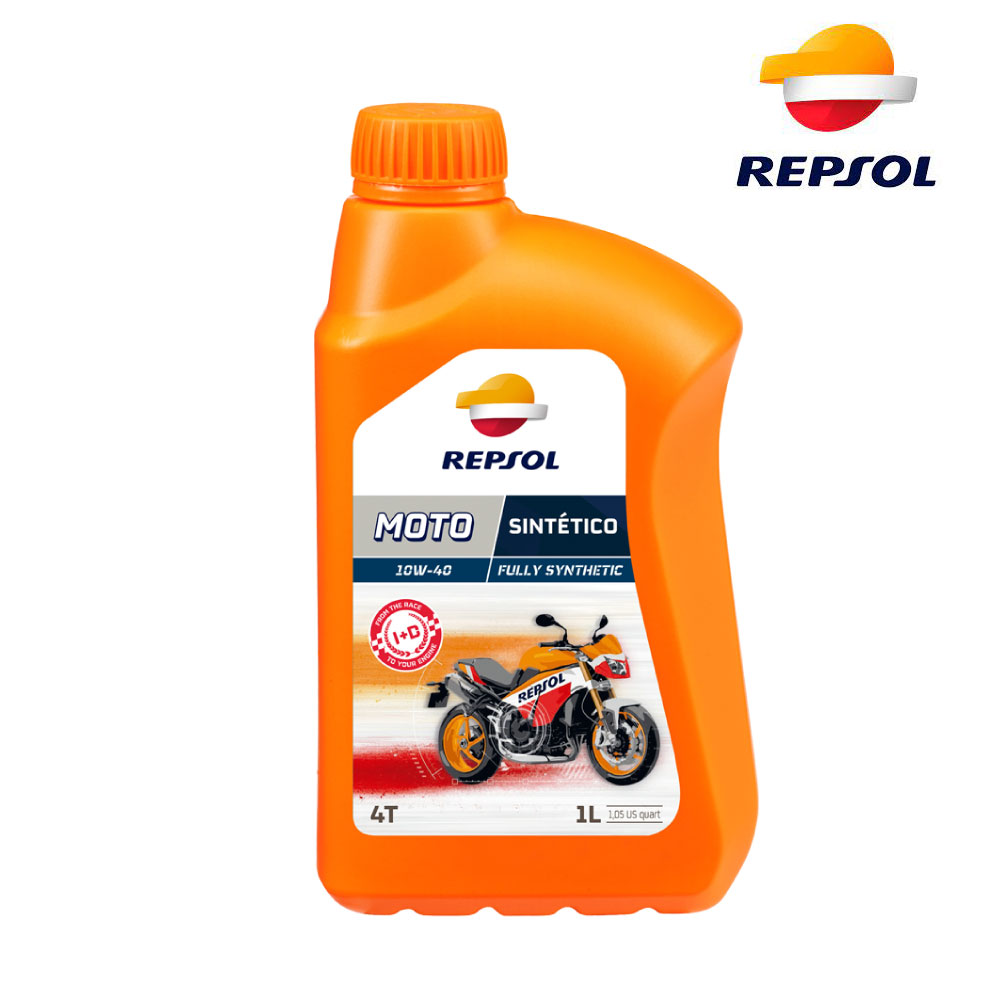 น้ำมันเครื่อง REPSOL SINTETICO 10W40 สังเคราะห์ ขนาด 1 ลิตร