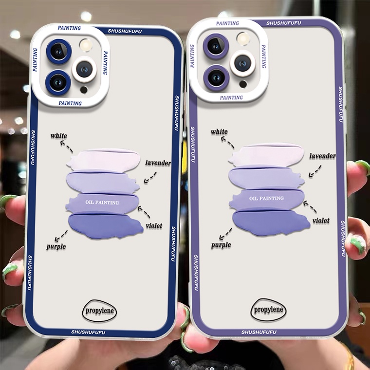 Angel Eyes Case Soft Case Compatible for IPhone 13 Pro 12 Pro Max 11 Pro Max 14 Pro Max 14 Plus 6S 7 8 Plus X XS Max XR Transparent Casing TPU Silicone Phone Shockproof Cover Protector