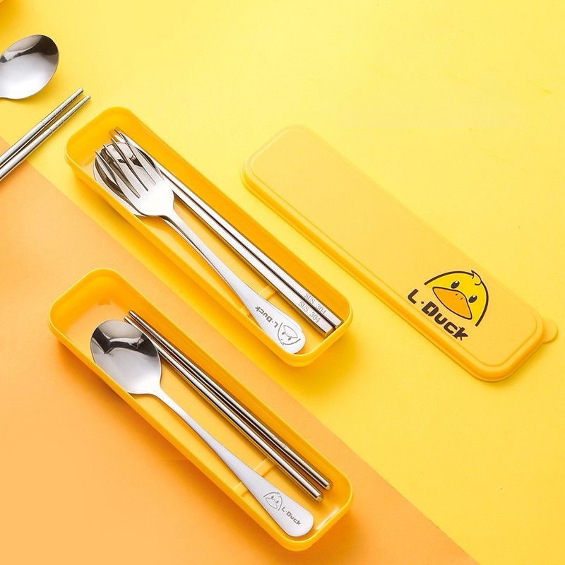 Cutlery For Children Travel Picnic Camp Cutlery Set Kids Portable