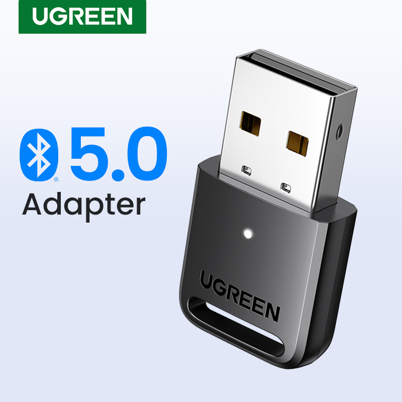 Ugreen usb bluetooth 5 0 dongle adapter for pc speaker wireless mouse