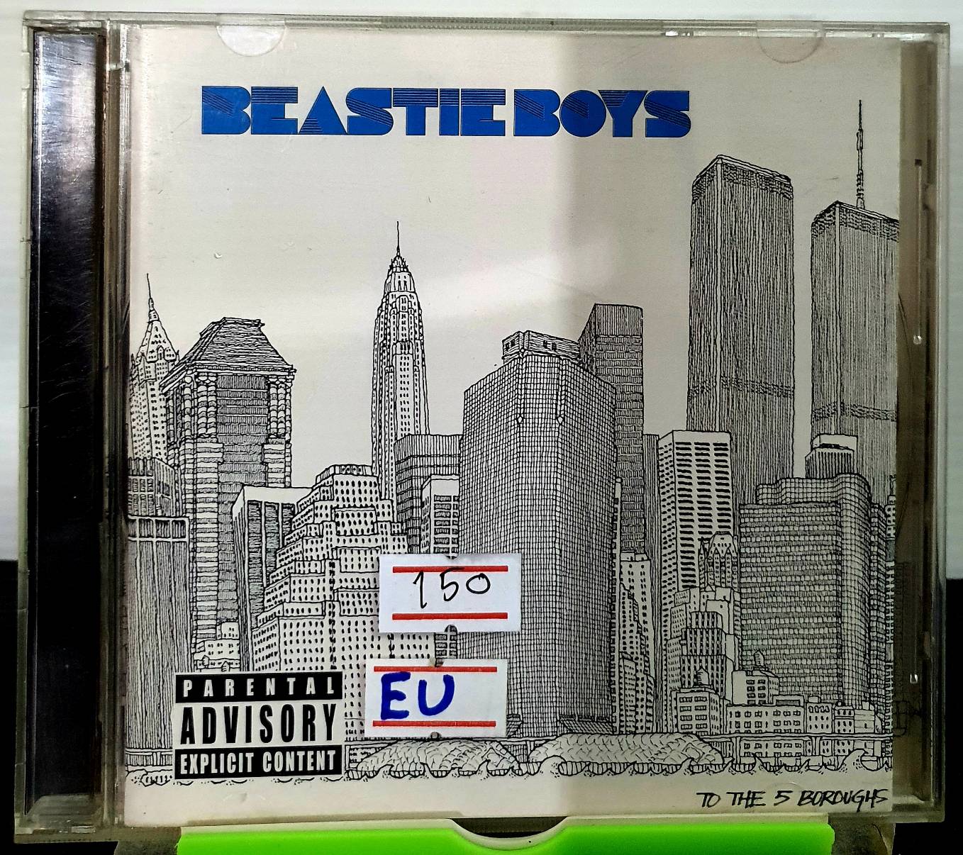 CD BEASTIEBOYS TO THE 5 BOROUGHS MADE IN EU
