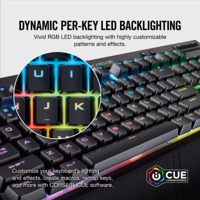 iHAVECPU KEYBOARD K68 RGB Mechanical Gaming Keyboard — CHERRY® MX Red SKU-63153