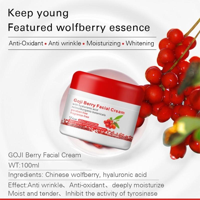 NEW 100g AntiAging Goji Berry Face Cream, Skin Regeneration, Anti