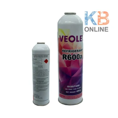 R-600a refrigerant size 480 g VEOLET
