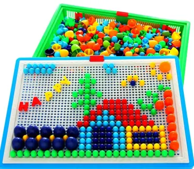 Toys to practice skills, board games, puzzles, jigsaws, word puzzles, picture puzzles.