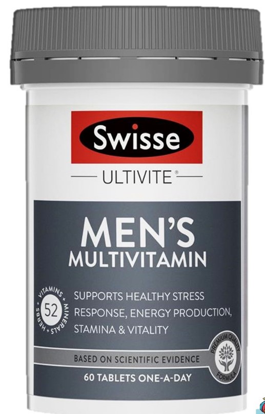 ของแท้ ถูกสุด!!! Swisse MEN 'S Ultivite Multivitamin 60 Tablets