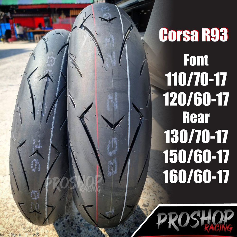 Lốp Corsa R93 Platinum kích thước 110, 130, 150, 120, 160, mâm 17, lốp năm 2025💥 giá rẻ