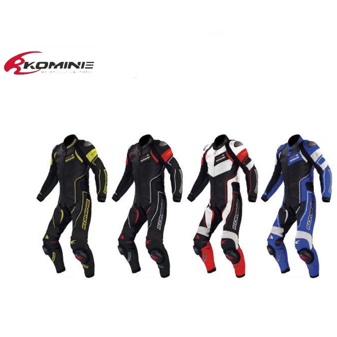 ชุดแข่งรถจักรยานยนต์ทางเรียบ KOMINE ชุดหนัง รุ่น S-49 Racing Suit