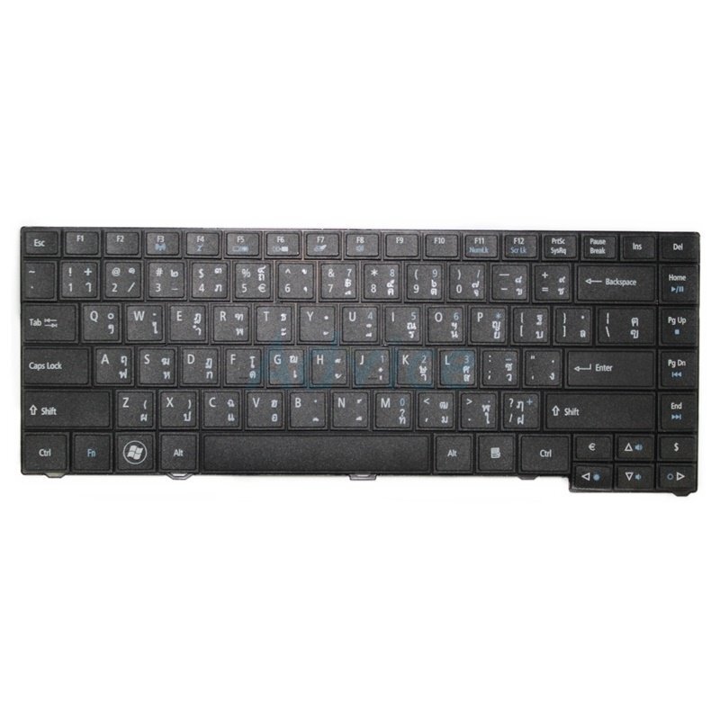 Keyboard ACER TravelMate 4750ZG (Black) 'PowerMax' (สกรีนไทย-อังกฤษ)