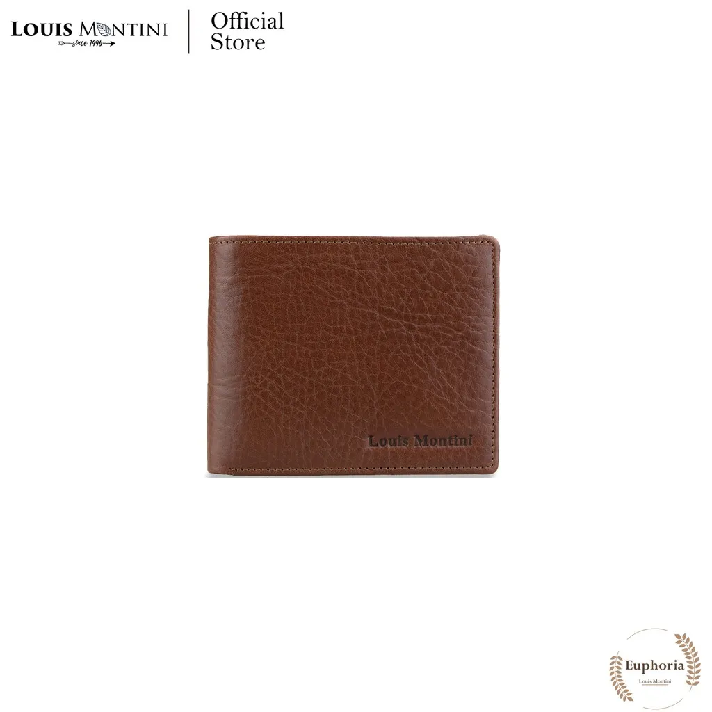 Louis Montini Genuine Cow Leather กระเป๋าสตางค์หนังวัวแท้ กระเป๋าสตางค์ผู้ชาย หนังแท้ รุ่น TTM107