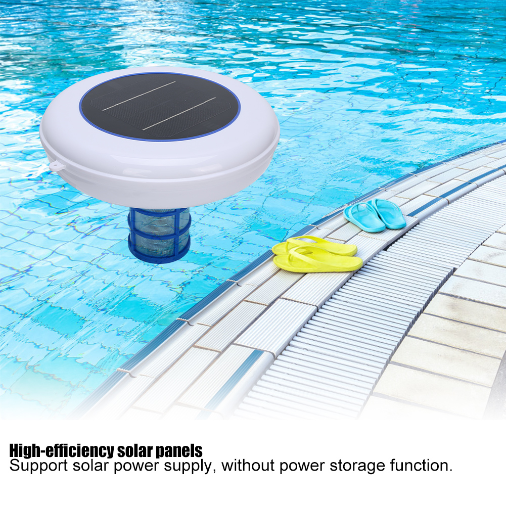 Solar Pool Maid Mineralsystem – Solarbetriebenes Schwimmgerät Für Poolpflege | Für Süß- & Salzwasserpools Bis 45.000 Gallonen