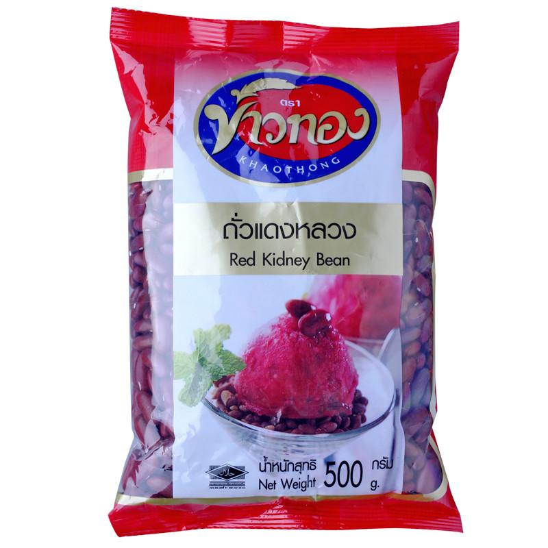 ลดราคา ตราข้าวทอง ถั่วแดงหลวง 500 กรัม ลดราคา ตราข้าวทอง ถั่วแดงหลวง 500 กรัม