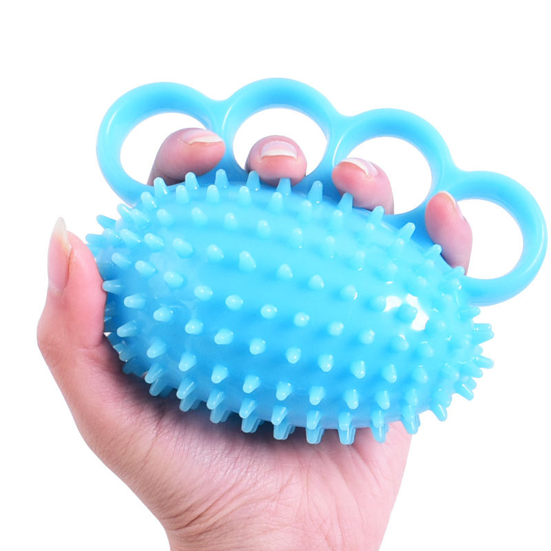 ลูกบอลกายบำบัด Spiky Massage Balls for Back Muscles and Hand Strengthener ลูกบอลบีบออกกำลังกาย