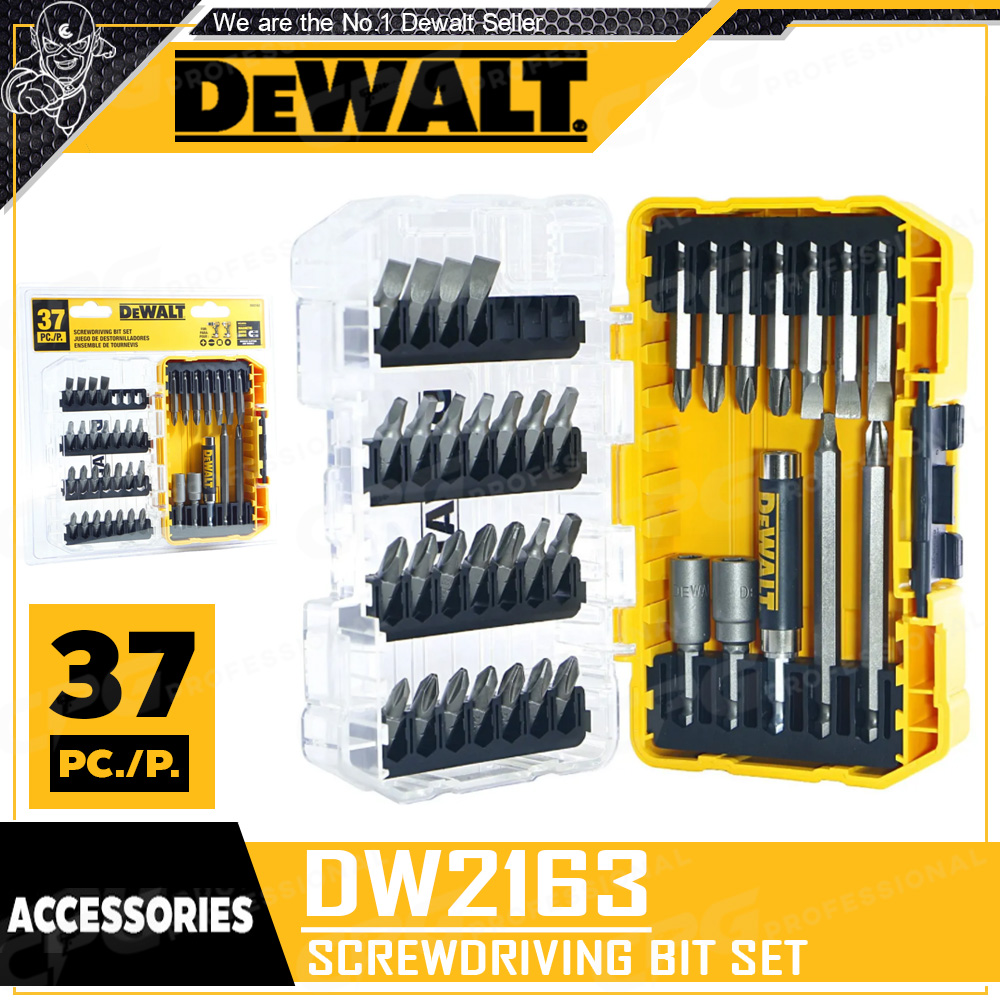 DEWALT ชุดดอกไขควง อเนกประสงค์ (37ชิ้น/ชุด) รุ่น DW2163