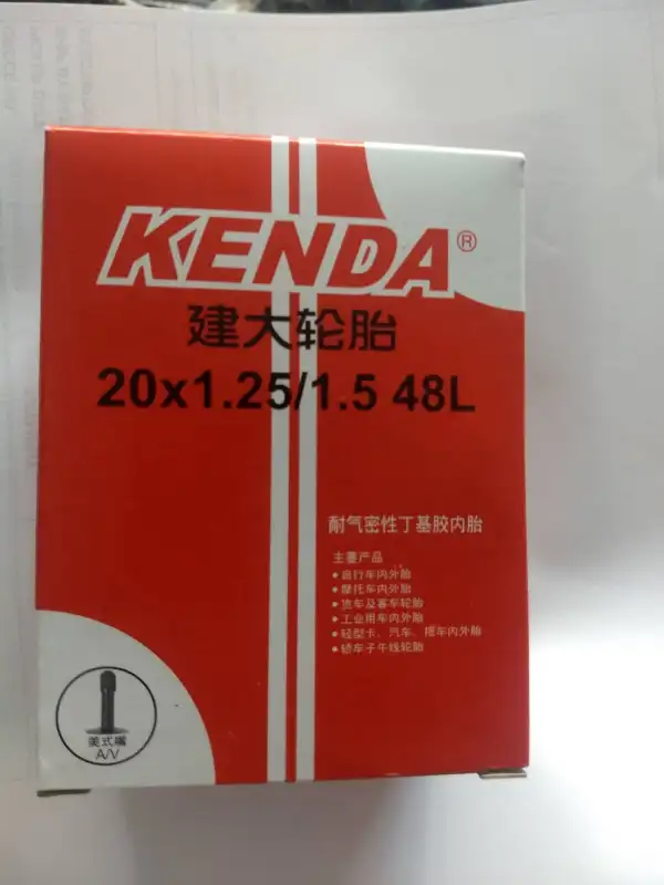 ภาพหน้าปกสินค้ายางใน kenda 20x1.25/1.5 av48 จากร้าน Iamcyclings บน Lazada