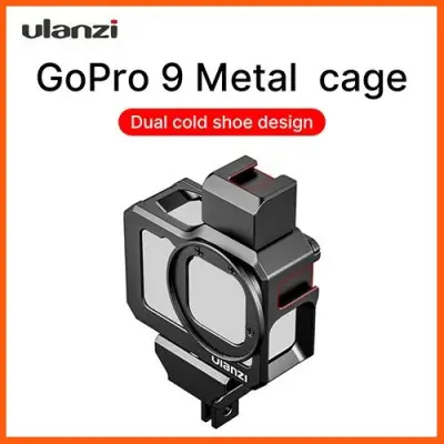 SALE " ส่งฟรี ULANZI G9-5 Metal case for Gopro Hero 9 อลูมิเนียมเคสสำหรับ gopro 9