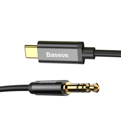 ถูก/แท้Baseus Type c to Aux 3.5 มม. สายฟังเพลงAUX Type-c สายแปลง 3.5mm Jack Adapter Audio cables USB-C