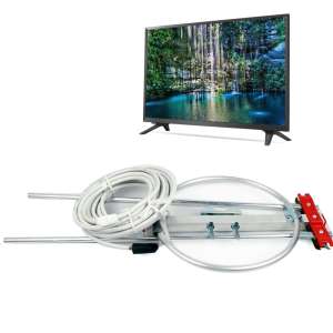 Telecorsa เสาอากาศ แผงรับสัญญาณทีวี Digital TV Antenna N.T. SIS 22 รุ่น Digital-TV-Antenna-25-05i-K3